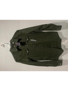 Levi's Men's Olive Green Western Shirt Jacket Medium